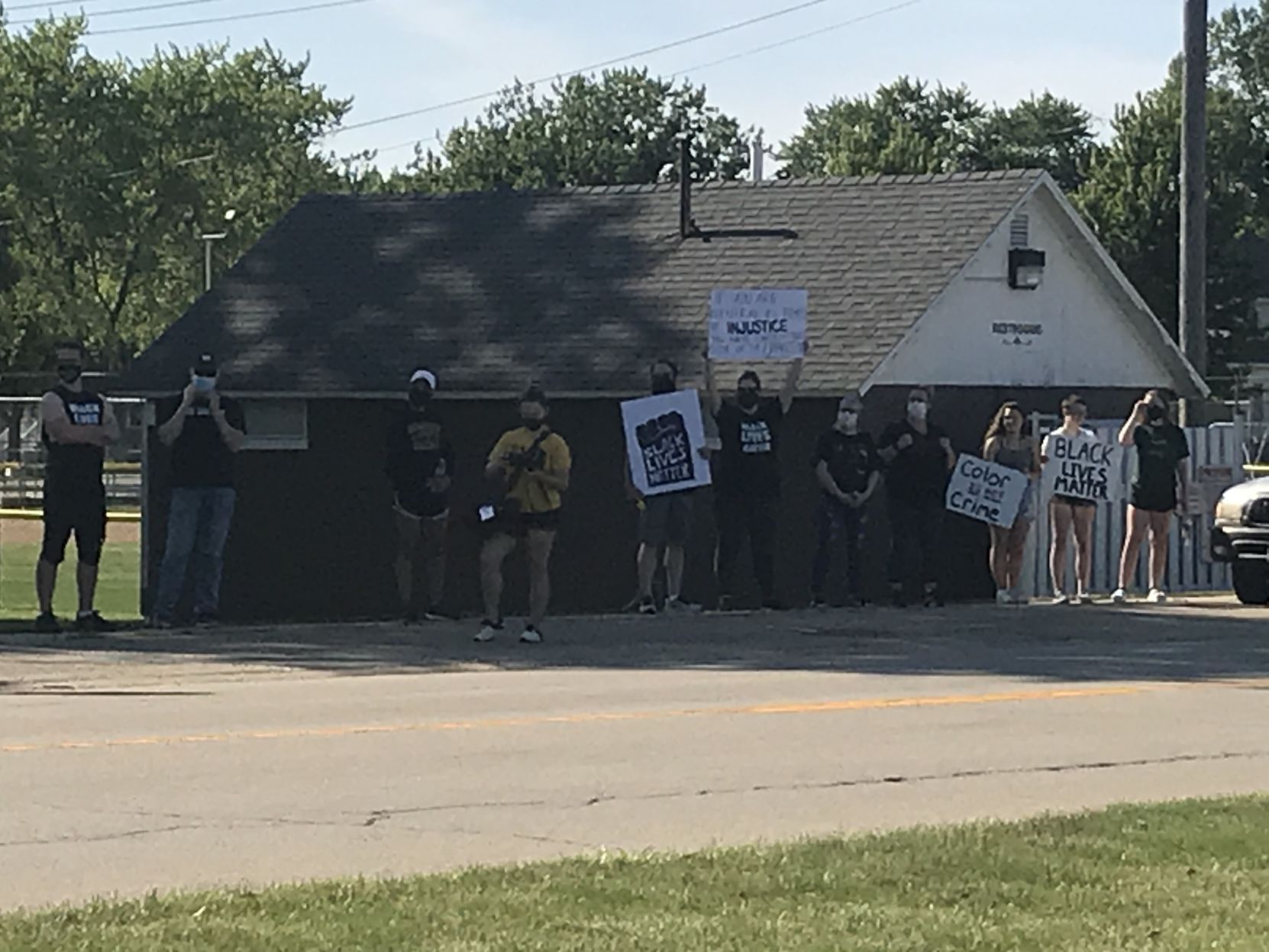 Peaceful BLM Protest in Herscher